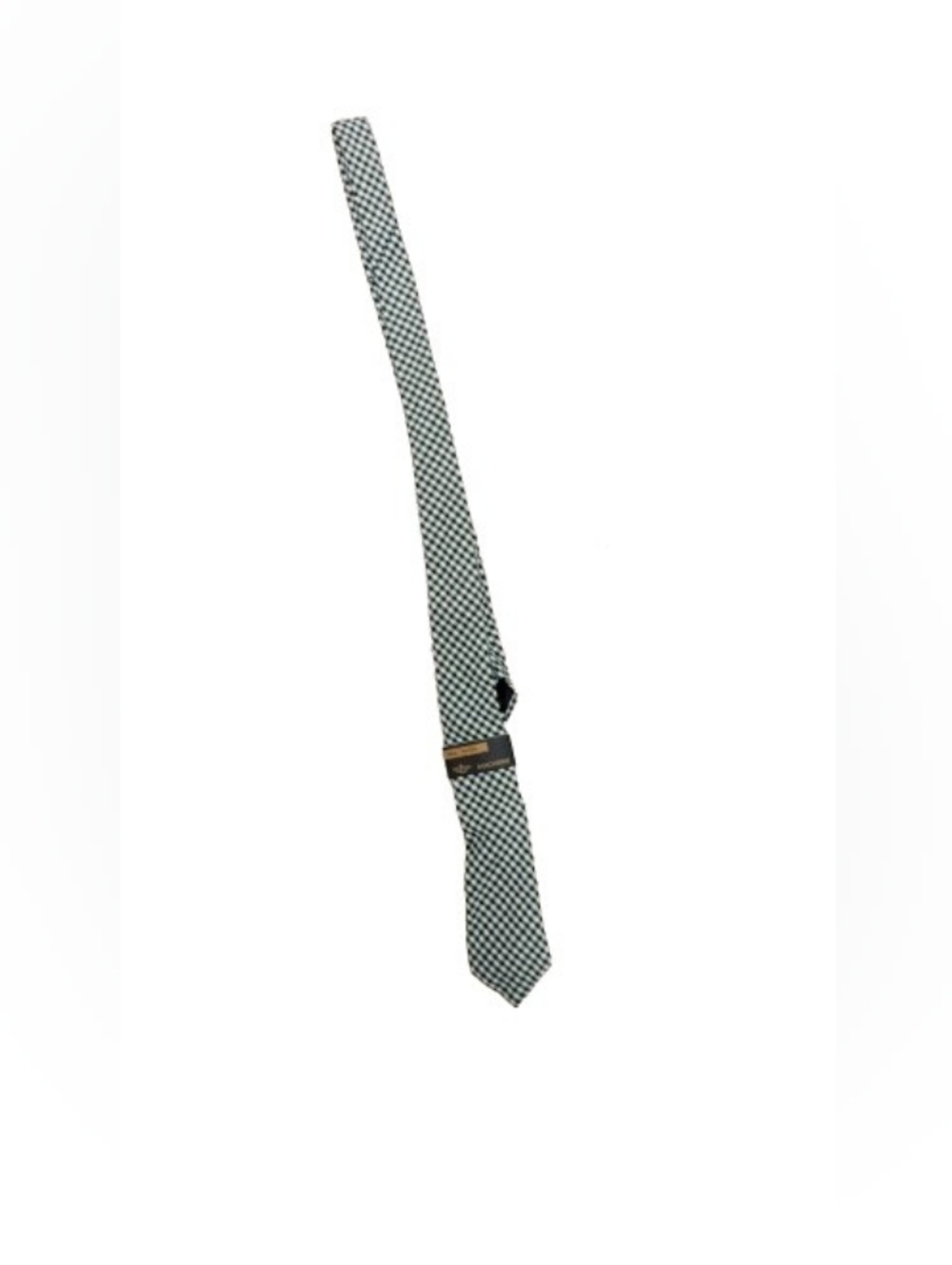 Nwt Dockers Mens Seersucker Gingham Handmade Slim Tie OS